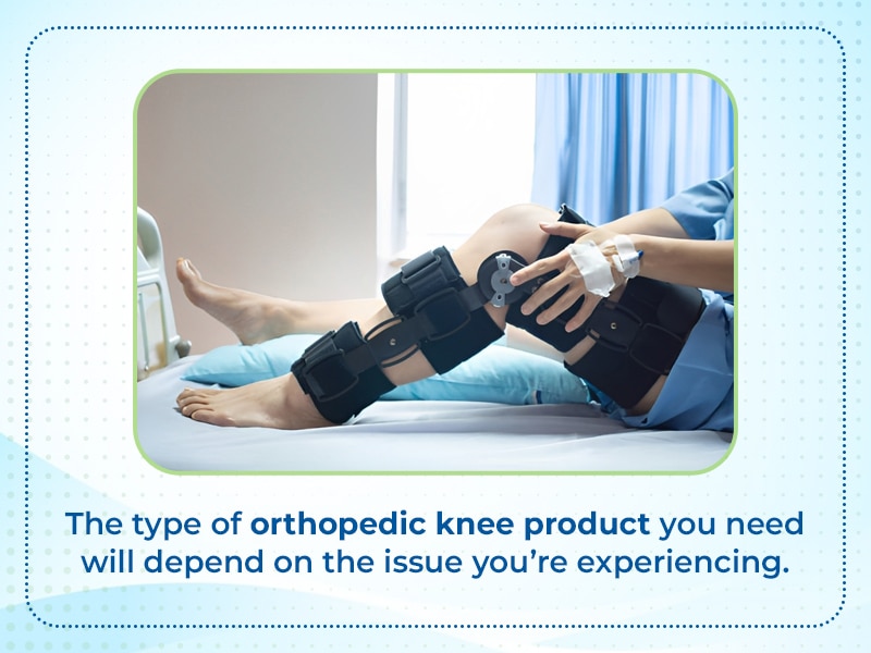Types of knee braces for post-surgery recovery