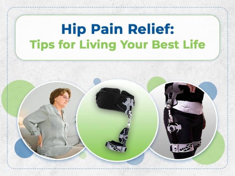 Hip pain, relief, tips.