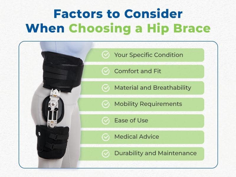 When choosing a hip stabilization brace, it is important to consider the buyer's guide.